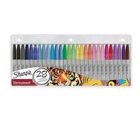 Sharpie Pennarelli Indelebili, Punta Fine, Colori Assortiti, 20 Pezzi
