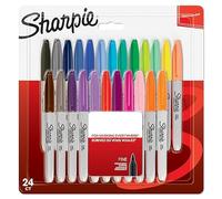 SHARPIE Permanent marker 24 stuks geassorteerd leuke kleuren Meerkleurig 24 Stuk