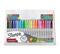 Sharpie Pennarelli Indelebili, Punta Fine, Confezione da 20, Colori di Edizione Limitata