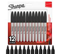Sharpie Pennarelli indelebili | punta fine | nero | confezione da 12