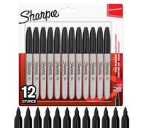 Sharpie Pennarelli indelebili | punta fine | nero | confezione da 12