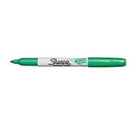 Sharpie - Pennarello indelebile a punta fine, colore: smeraldo