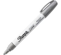 Sharpie - Pennarello permanente, punta media, colore: Argento
