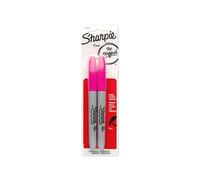 Sharpie Permanentmarker, feine Spitze, Magenta, 2er-Pack (1765443)