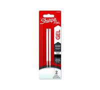 SHARPIE Ricarica per penna a gel S-gel, 0,7 mm, 2 pezzi, colore nero