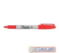 SHARPIE ROSSO 12PZ PENNARELLO PAPERMATE PUNTA TOND