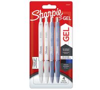 Sharpie S-Gel Gel Pens Medium Point (0.7mm) Frost Blue & White Pearl Barre
