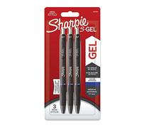 Sharpie Penna gel S-Gel punta media 0,7 mm inchiostro blu confezione da 3