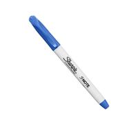 Sharpie S-Note - Pennarello creativo con punta a scalpello, inchiostro blu indaco, pennarello a base d'acqua, doppia estremità per evidenziare, disegnare, scrivere diari e altro ancora, numero singolo