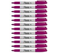 Sharpie SAN30045 - Pennarello indelebile a punta fine, 1,0 mm, inchiostro mirtillo rosso