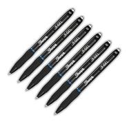 Sharpie SGel | Penne gel | Punta media (0,7 mm) | Inchiostro blu | 6 pezzi