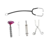 Sharplace 1:12 Modello di stetoscopio per casa delle Bambole Strumenti per la Cura Strumenti per Medici in Miniatura realistici Accessorio