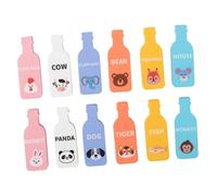 Sharplace 12 pezzi di gioco di abbinamento di animali, gioco interattivo, regalo di compleanno, giocattolo impilabile in legno, giocattolo didattico per