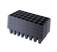 Sharplace 12 Pezzi vassoi per piantine da con Foro, Vaso di propagazione Portatile per piantine da Interno per Serra, Fattoria, Patio, 32 Celle