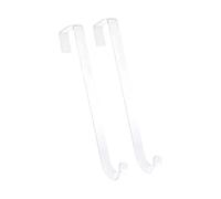 Sharplace 2 pezzi ganci per ghirlande sopra i ganci della porta, leggeri supporti per ghirlande pasquali, per per cartello di benvenuto per interni ed esterni, 15inch