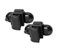 Sharplace 2 Pezzi Portaombrelli Supporto Ombrello Blocco Sole Portaombrelli Portatile Staffa Rifugio Pioggia Montaggio Robusto Accessorio in Pp Leggero Adatto P, Clip 2 Pezzi
