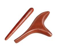 Sharplace 2 Pezzi Strumento per Massaggio Puntiforme Cura Dei Tessuti Profondi Dei Piedi Penna per Massaggio con Agopressione Manuale per Schiena Mani Gambe Col