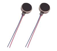 Sharplace 2X 1027 Mini Motori a Vibrazione a Bottone Piatto Tipo Moneta DC 3V 12000RPM per Riparazione di dispositivi elettronici mobili, Giocattoli, detergenti