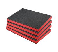 Sharplace 4 Inserti in Schiuma per Valigie, Fogli in Schiuma EPE, Protezione Affidabile, Pratici Rivestimenti Tagliabili per Il Fai Da Te, Artigianato, Cassetta, 45 cm x 30 cm x 5 cm