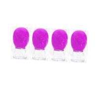 Sharplace 4 pezzi con ventosa forte, set di coppette per massaggio viso, kit di coppette per massaggio corpo, Viola