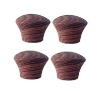 Sharplace 4X Pomelli per Coperchi di Pentole con Vite, Ergonomici E Resistenti al Calore, Impugnatura di Ricambio per Pentole da Stufato, Casseruole E Padelle, Marrone