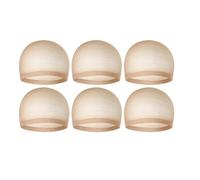 Sharplace 6 pezzi Cappucci per Cappucci per applicazione trasparenti per parrucche per per cosplay, Beige