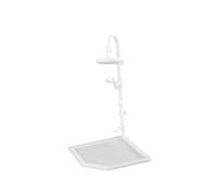 Sharplace Accessorio per Casa delle Bambole, Soffione Doccia per Casa delle Bambole, Doccia per Casa delle Bambole Splendidamente Decorata per Un Bagno in, M