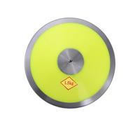 Sharplace Attrezzatura per L'allenamento della Coordinazione Fitness in Nylon da 1,5 kg con Cerchio in Acciaio per Esami al Parco, Allenamento, Giallo