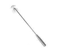 Sharplace Attrezzo Manuale per la rimozione delle Erbacce, Multiuso, con Manico, per Risparmiare Fatica, attrezzo da Giardino per Cortile, 60 Cm 8 Denti