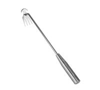 Sharplace Attrezzo Manuale per la rimozione delle Erbacce, Multiuso, con Manico, per Risparmiare Fatica, attrezzo da Giardino per Cortile, 40 Cm 4 Rebbi