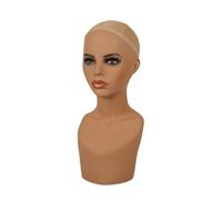 Sharplace Bald Manikin Head Display Modello leggero con cosmetologia professionale trucco per allenamento per il viso per occhiali gioielli, Db02