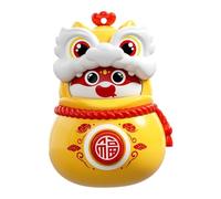 Sharplace Bambola con Viso Cangiante, Tradizionale Statuetta Cinese Che Saluta, Realizzata Dall'Opera del Sichuan, Ideale per Un Cestino Pasquale O per, Giallo