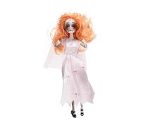 Sharplace Bambola Zombie Appesa Decorazione Horror Manichino del Terrore Addobbo da Giardino Figura Spaventosa con Posa Flessibile Adatta per Case Infestate Cim, Bianco