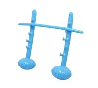 Sharplace Barra Gonfiabile per Salto in Alto, Gioco di Scena, Divertente attività Interattiva di Carnevale, Giocattolo da Esterno, Palo Gonfiabile da Giardino, Blu