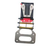 Sharplace Base porta metro a nastro su cintura, portaoggetti da appendere in vita, facile da usare, accessorio in metallo, gancio per elettricista in vita, Td Lasciato Modificato