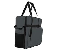 Sharplace Borsa da trasporto per macchina per gelato, macchina per granite, custodia da viaggio portatile e leggera per per frullati, per uso domestico, Grigio