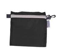 Sharplace Borsa piccola multiuso, borsa portaoggetti portatile in nylon leggero, piccola porta accessori per attività di caccia all'aperto, Nero