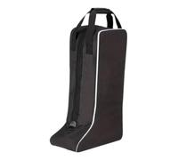 Sharplace Borsa Portaoggetti per Stivali Da Equitazione 6,7x12x21,3 Pollici Multifunzionale Nera Portatile con Maniglia per Da Viaggio Oxford
