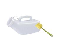 Sharplace Bottiglia per Urina Da Uomo, Orinatoio Maschile, Portatile, Anti-rovesciamento, Contenitore per La Raccolta Della Pipì Da 1200 Ml, Contenitore per Uri, Bianco