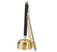 Sharplace Campana per meditazione e preghiera, campana a mano, strumento musicale portatile multifunzionale, canto, scritture, carillon buddista, 5 Cm X 5 Cm X 15.5