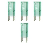 Sharplace Campane da Giardino per Piante, Accessori per Gabbie per Piante, Regali, Telaio di Supporto Che favorisce la Crescita, salvaspazio, Copertura, 4 Pezzi