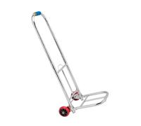 Sharplace Carrello a Mano Pieghevole, Leggero, Regolabile, con Elevata capacità di carico, Carrello Multifunzionale per traslochi, a Mano per Ufficio e Viaggi, Ruote Pp