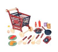 Sharplace Carrello della Spesa per Bambini, Set da Gioco, Accessori da Cucina per Giochi di Finzione,