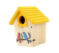 Sharplace Casetta per Uccelli in Legno, Installazione Semplice, casetta per Uccelli da Appendere, Scatola per per Piccoli, Patio Esterno, Rondine