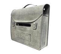 Sharplace Cassetta postale da parete, decorazione per la casa, pratica cassetta postale vintage in metallo di per cortile e giardino.