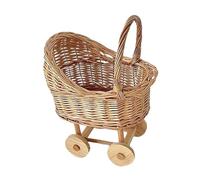 Sharplace Cesto di Fiori a Forma di Accessori Da Sposa Cestino Decorativo Da Damigella D'onore Portatile per Matrimonio, S