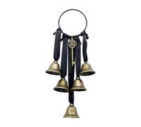 Sharplace Ciondolo a Forma di Campanella con Pomello per Porta da Strega, Fatto a Mano, con Significato, per Appendere La Porta di Un Carillon a, per La D