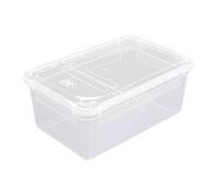 Sharplace Contenitore per l'alimentazione dei rettili, contenitore per la schiusa, terrario trasparente, gabbia habitat per mini animali domestici, Style C