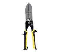 Sharplace Crimpatrice manuale a 5 con impugnatura ergonomica multiuso per lamiera per acciaio calibro 24 e acciaio inossidabile calibro 28 per tubi da, Black Out Yellow in