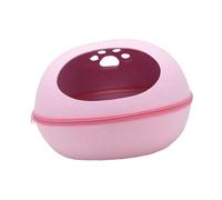 Sharplace Cuccia Semi-Chiusa per Gatti, rifugio Pratico e Portatile, Rosa